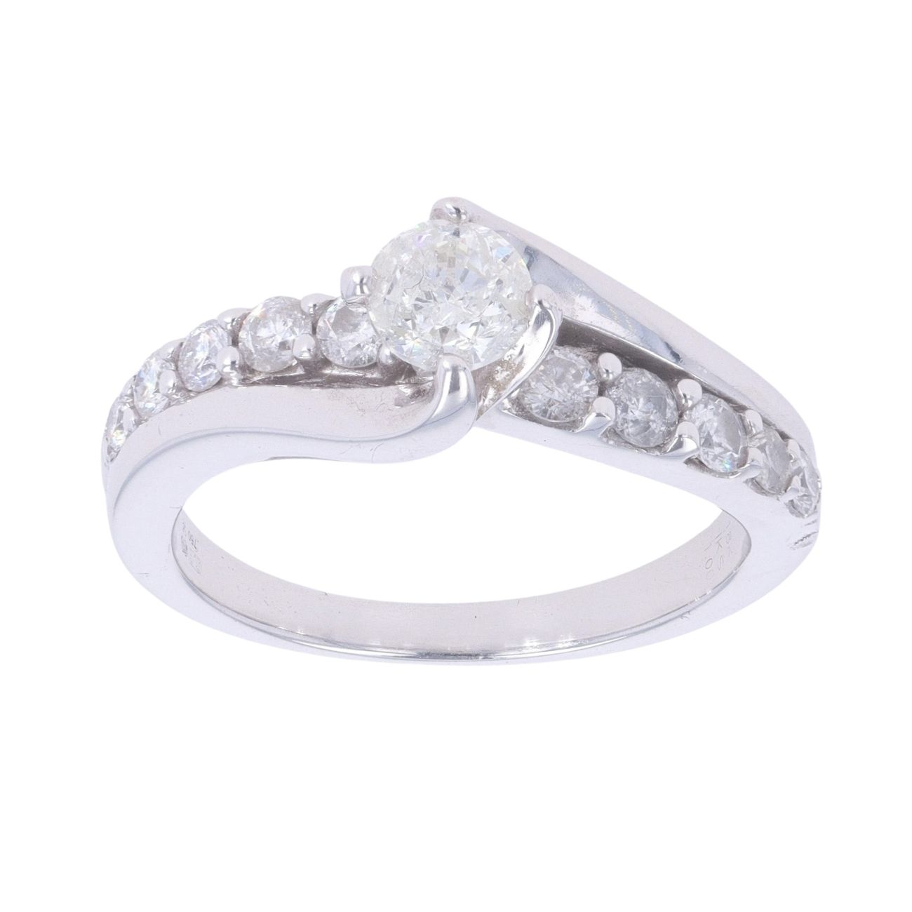18ct White Gold 1.00ct Diamond Solitaire Ring