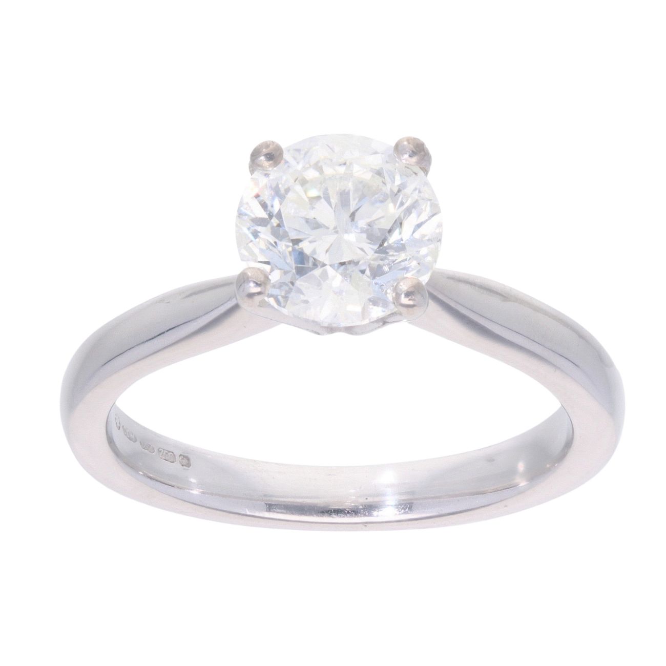 18ct White Gold 1.50ct Diamond Solitaire Ring