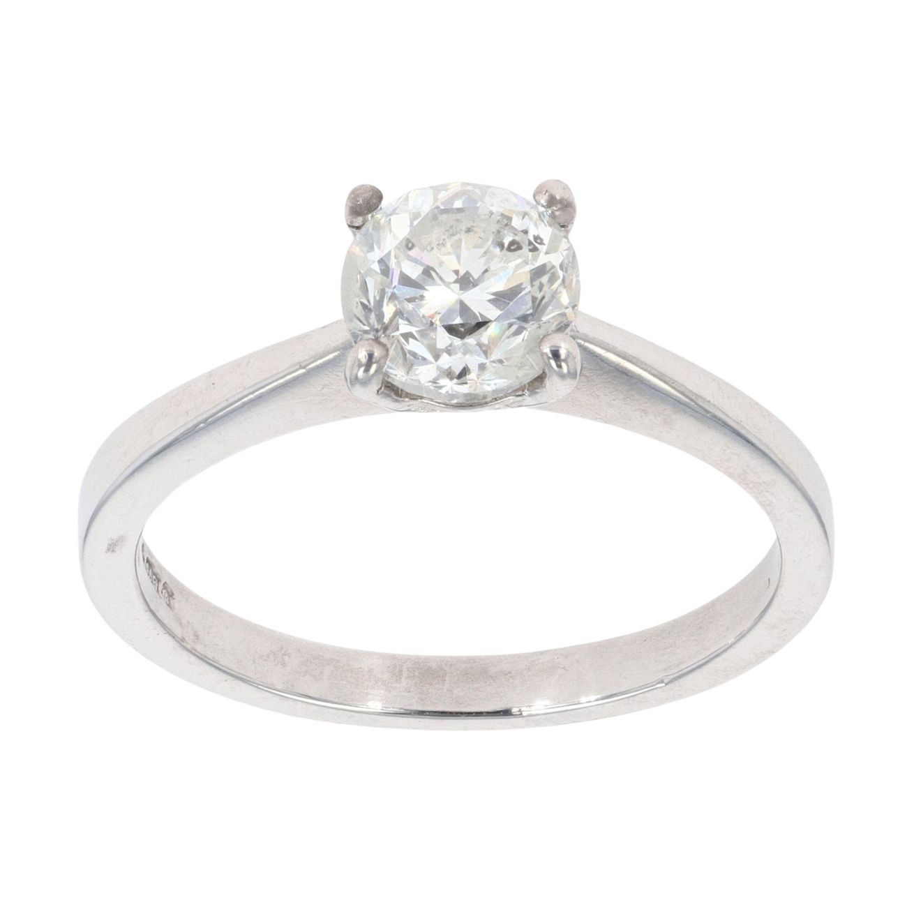 Platinum 1.00ct Diamond Solitaire Ring
