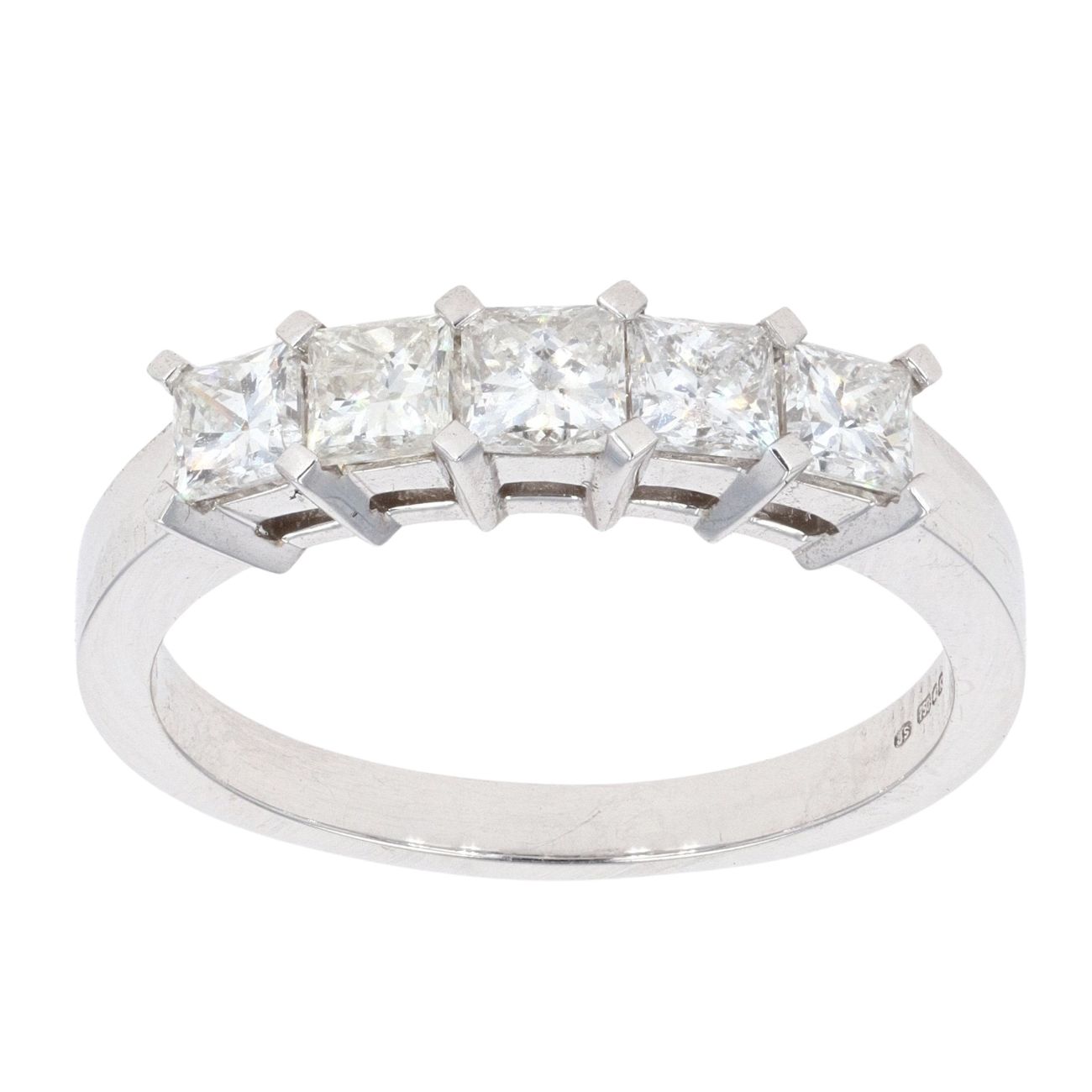 18ct Yellow Gold 5 Stone Diamond Ring by Anya Belle