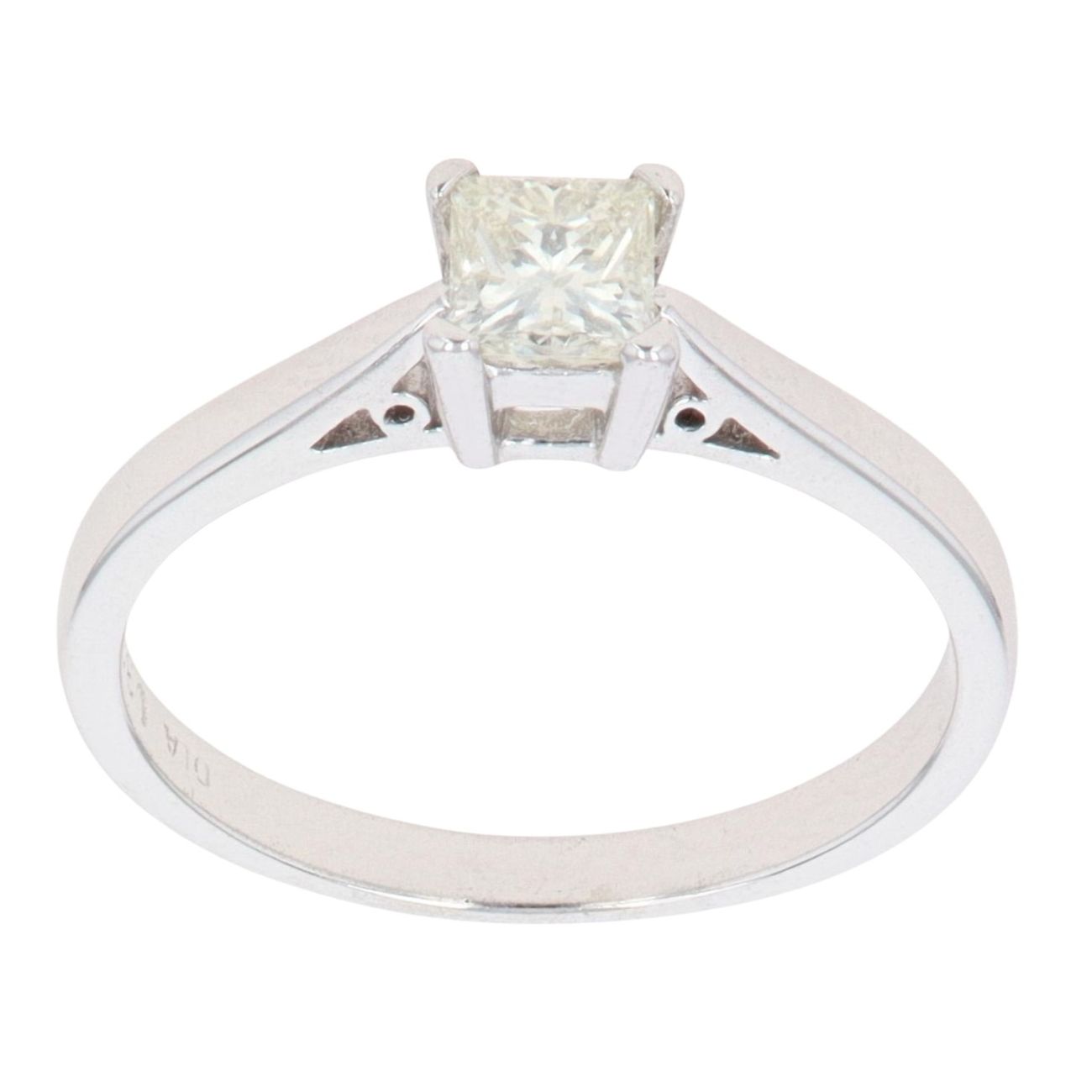 18ct White Gold 0.33ct Diamond Solitaire Ring
