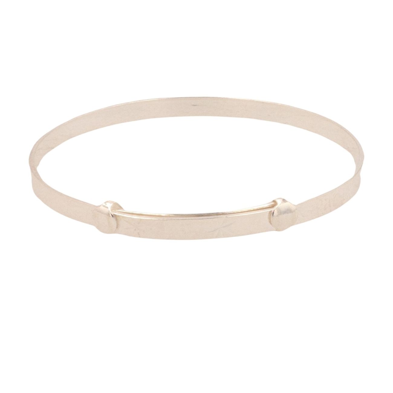 Silver Childs Star Expanding Bangle by Icesia