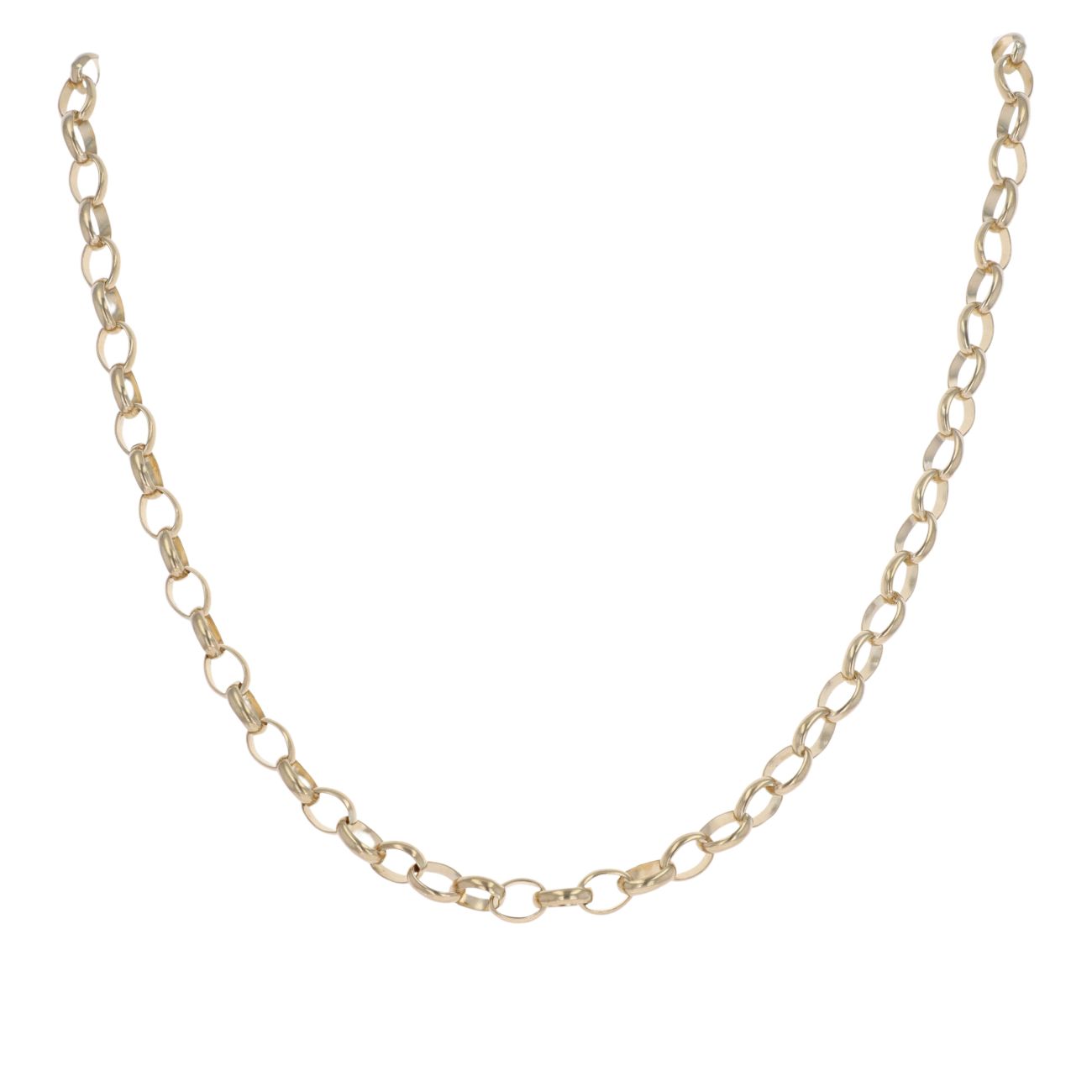 9ct Yellow Gold Belcher Chain 24"