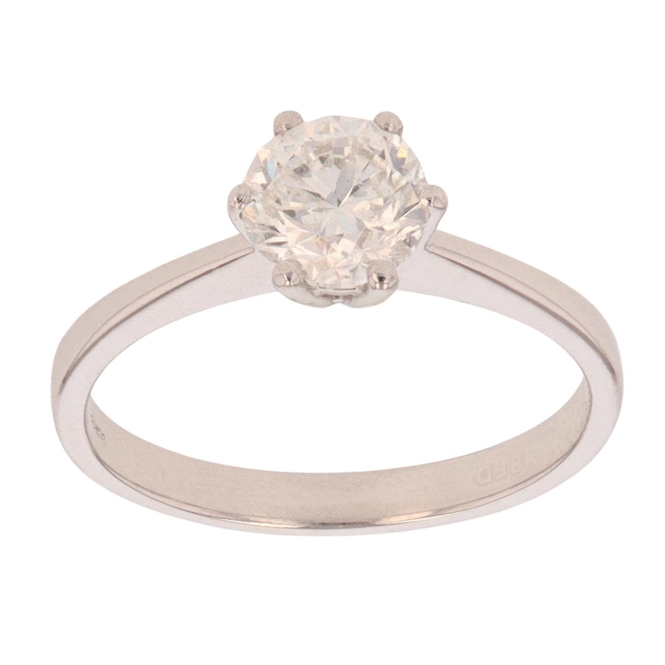 Platinum 1.00ct Diamond Solitaire Ring