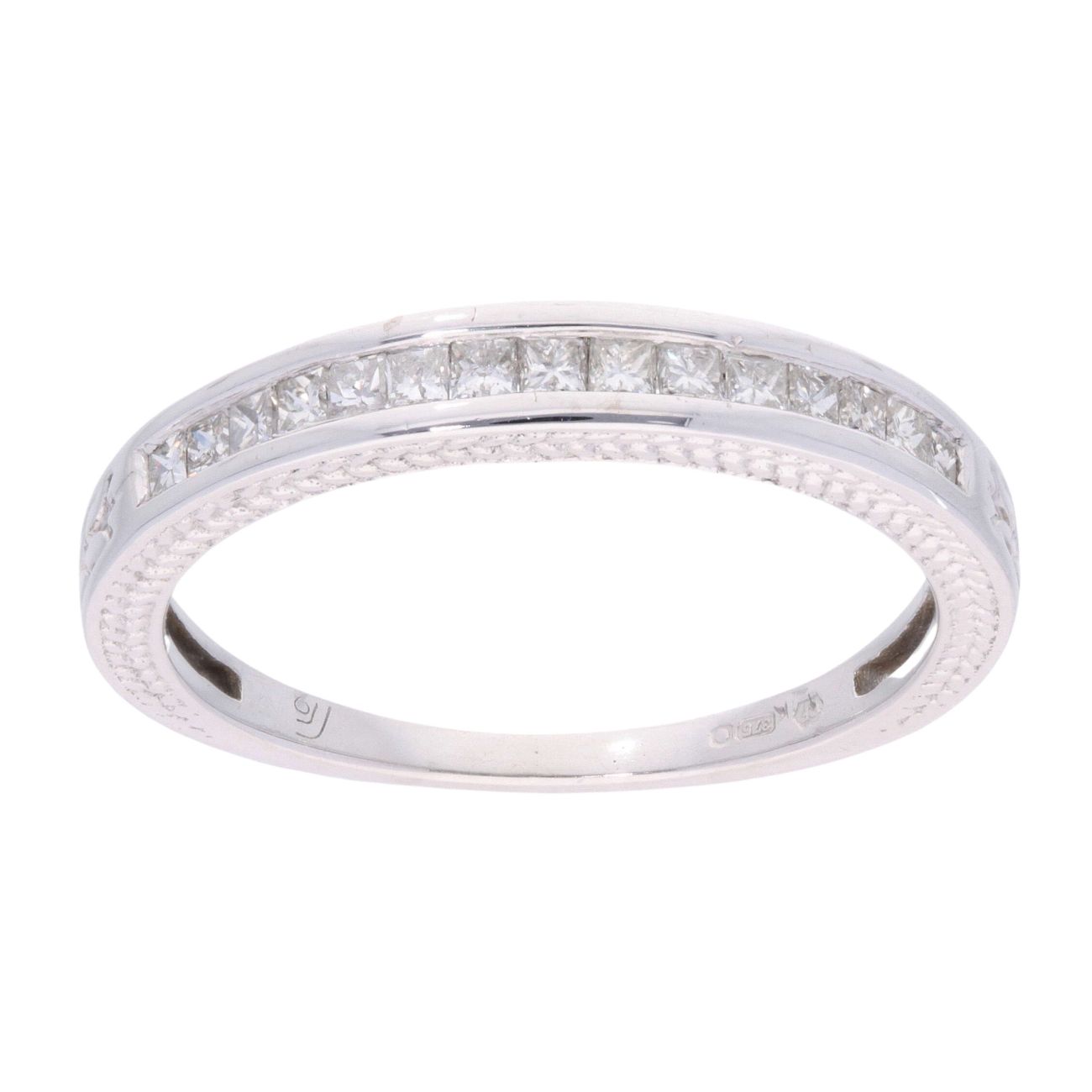 9ct Yellow Gold 0.15ct Diamond Eternity Ring