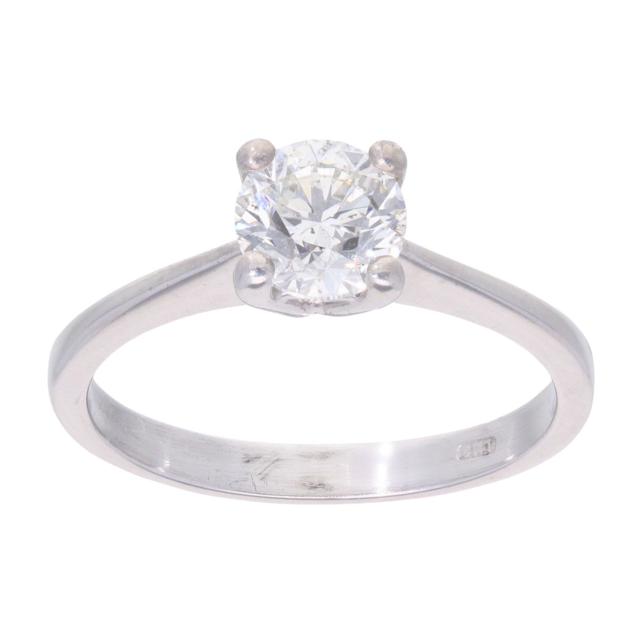 18ct White Gold 0.80ct Diamond Solitaire Ring
