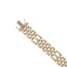 9ct Yellow Gold Fancy Bracelet 8"