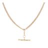 9ct Yellow Gold Albert T-Bar Chain 16"