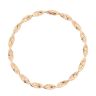 9ct Yellow Gold Patterned Twist Bangle