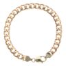 9ct Yellow Gold Curb Bracelet 9"