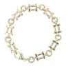 9ct Yellow Gold Open Bars Bracelet 7.5"