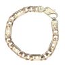 9ct Yellow Gold Fancy Bracelet 8.5"