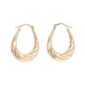 9ct Yellow Gold Creole Earrings