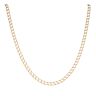 9ct Yellow Gold Curb Chain 20"