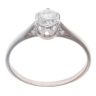 18ct White Gold 0.50ct Diamond Solitaire Ring