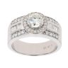 18ct White Gold 1.92ct Diamond Fancy Ring