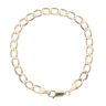9ct Yellow Gold Curb Bracelet 7.5"