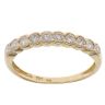 18ct Yellow Gold 0.50ct Brilliant Cut Diamond Half Eternity Ring