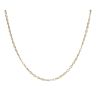9ct Yellow Gold Button Chain 20"