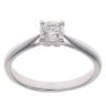 Platinum 0.35ct Brilliant Cut Diamond Solitaire Ring