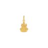 22ct Yellow Gold Lakshmi Pendant on Lotus
