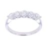 18ct White Gold 0.50ct Brilliant Cut Diamond Five Stone Ring