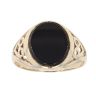 9ct Yellow Gold Onyx Signet Ring