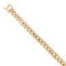 14ct Yellow Gold Fancy Bracelet 9"