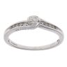 9ct White Gold 0.20ct Brilliant Cut Diamond Solitaire Ring