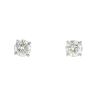 18ct White Gold 2.00ct Brilliant Cut Diamond Stud Earrings