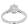 18ct White Gold Brilliant Cut 0.50ct Diamond Solitaire Ring