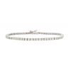 18ct White Gold 3.41ct Diamond Tennis Bracelet