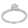 18ct White Gold 0.30ct Brilliant Cut Diamond Solitaire Ring