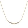 18ct Yellow Gold 0.25ct Diamond Collarette 16"