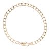 9ct Yellow Gold Curb Bracelet 9"
