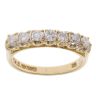 18ct Yellow Gold 0.50ct Diamond Five Stone Ring