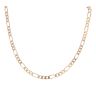 9ct Yellow Gold Figaro Chain 24"