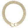 9ct Yellow Gold Fancy Bracelet 7.5"