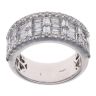 18ct White Gold 2.00ct Brilliant Cut Diamond Fancy Ring