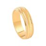 22ct Yellow Gold Ring Band With texture