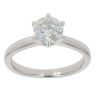 Platinum 1.00ct Brilliant Cut Diamond Solitaire Ring