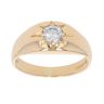 18ct Yellow Gold 0.50ct Diamond Signet Ring