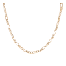 9ct Yellow Gold Figaro Chain 22"