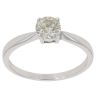 18ct White Gold 0.56ct Brilliant Cut Diamond Solitaire Ring