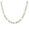 9ct Yellow Gold Figaro Chain 22"