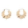 9ct Yellow Gold Creole Earrings