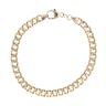 9ct Yellow Gold Curb Bracelet 7"