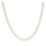 9ct Yellow Gold Curb Chain 18"