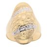 14ct Yellow And White Gold Fancy Patterned Ring