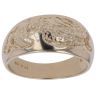 9ct Yellow Gold Dragon Signet Ring